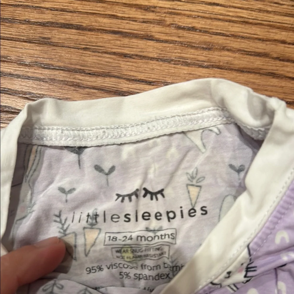 Little sleepies 2021 Easter purple bunnies